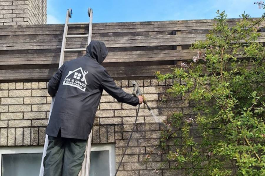 Gevelreiniging door de experts van Dak en Gevel Onderhoud