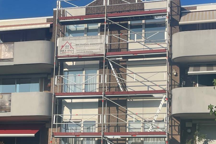 Voegwerk herstellen door de experts van Dak en Gevel Onderhoud